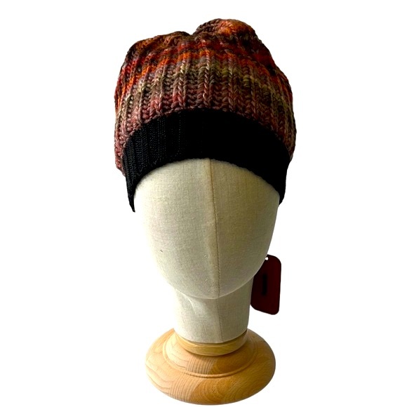 Missoni Multicolor Crochet-Knit Beanie, Red - Picture 7 of 16